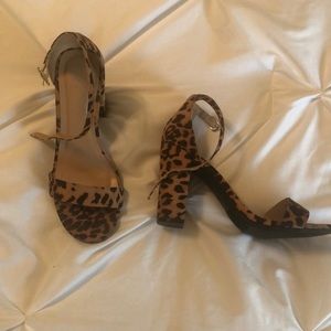 Cheetah high heels